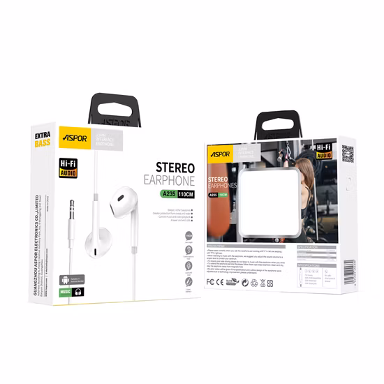 Günstiger Preis, Freisprech-In-Ear-Kopfhörer mit Mikrofon für Mobiltelefone