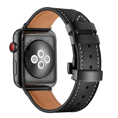 Heißer Verkauf Echtes Leder Smart Watch Armband Apple Watch Band 42mm